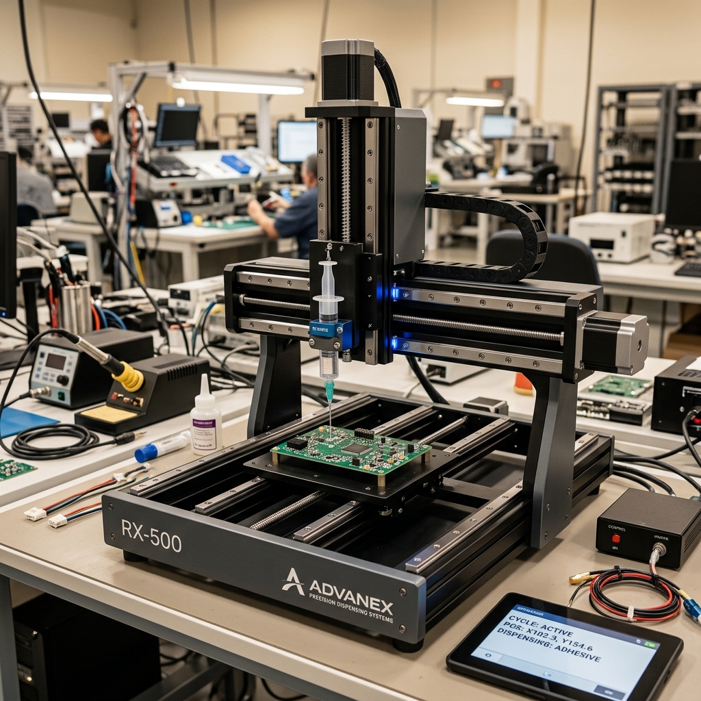 Desktop Dispensing Robots: When a Floor Robot Is the Wrong Answer