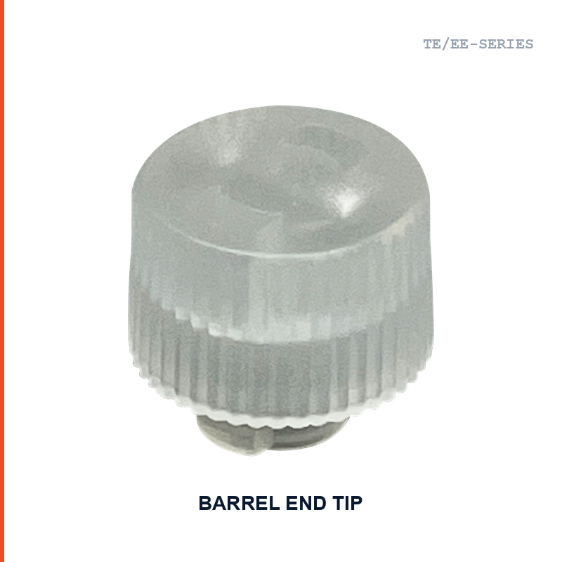 Barrel End Tip – Black Opaque (TE-Series) dispensing equipment