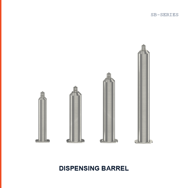 SB-Series Stainless Steel Barrel – 10cc dispensing equipment