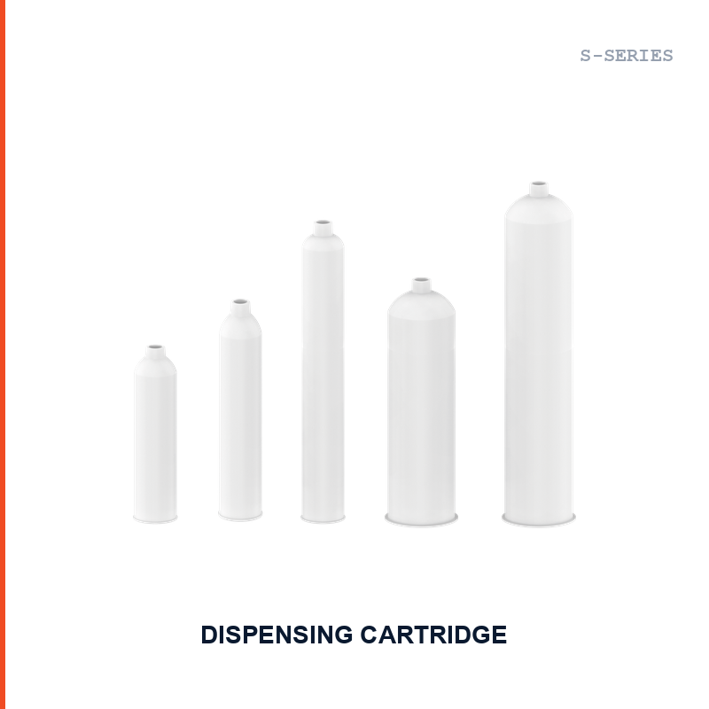 S-Series Dispensing Cartridge – 170cc White dispensing equipment