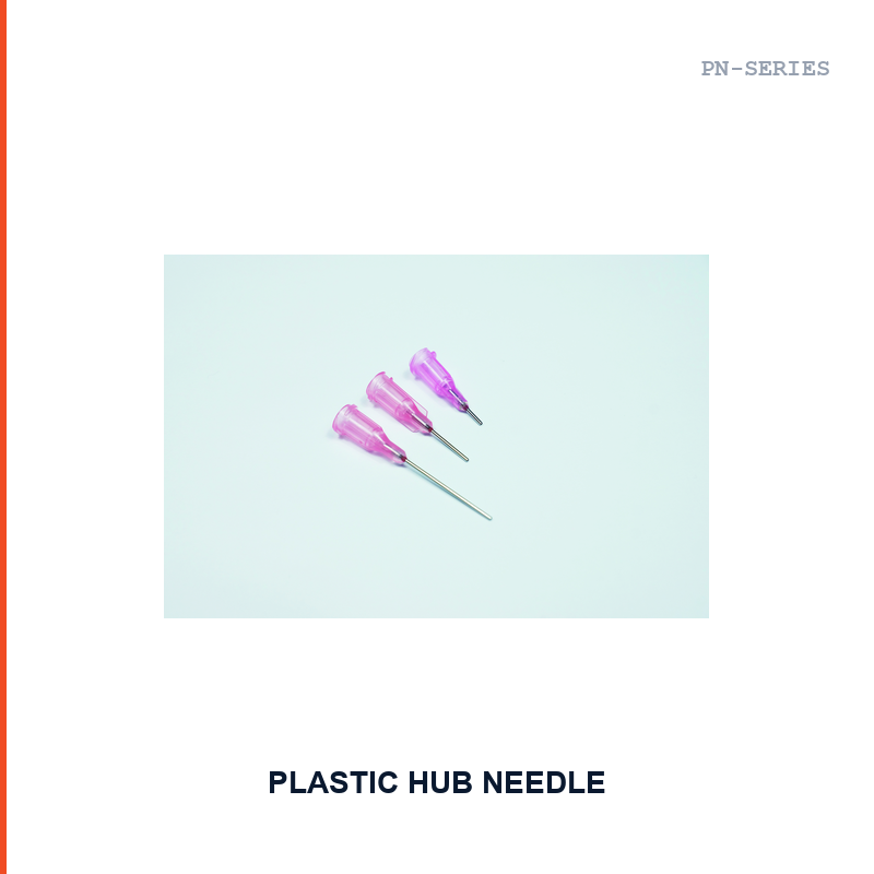 Plastic Hub Needle – 13G × 1″ dispensing equipment