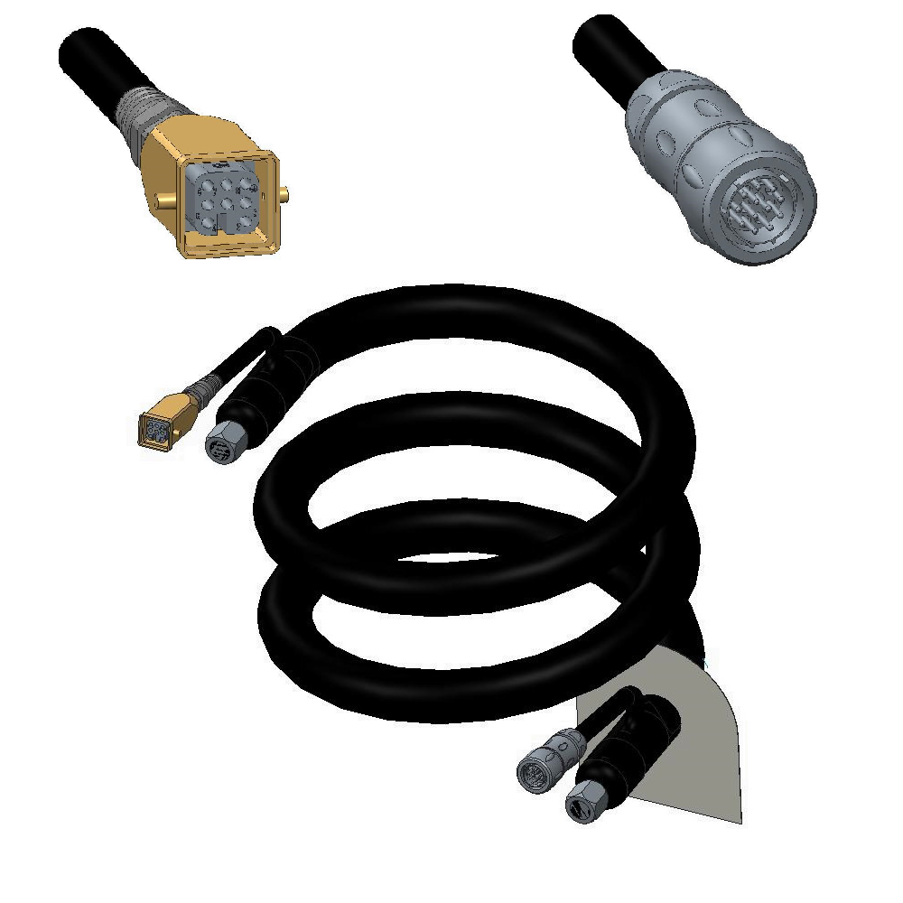 19M410 replacement heated hose, -12 x 3 ft